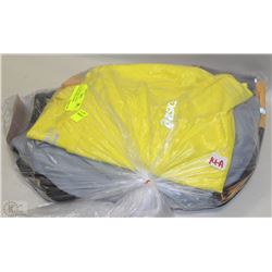 14-A) MEN'S ASICS 7 PIECE ATHLETICS WEAR COLORS