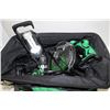Image 1 : HITACHI 14 VOLT DRILL, CIRCULAR SAW, LAMP,