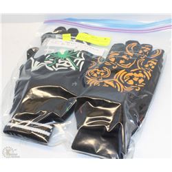 6 PACK OF GLOW IN THE DARK GLOVES