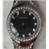 Image 1 : #3-BULOVA LADIES DIAMOND (ON THE DIAL) WATCH