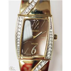 #14-SEIKO SOLAR LADIES WATCH