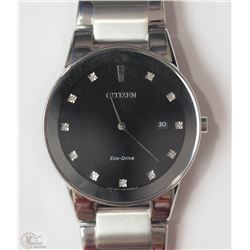 #22-CITIZEN ECO-DRIVE DIAMOND MEN'S WATCH