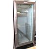 Image 1 : FRIGIDAIRE GLASS DOOR COMMERCIAL FREEZER ON WHEEL