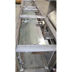 FOOD WARMING STATION WITH SNEEZE GUARD