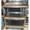 Image 1 : LOT OF 3 S/S CARTS ON CASTORS