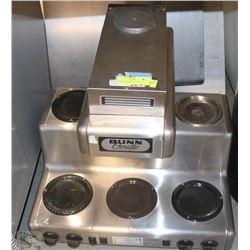 BUNN 5 BURNER COMMERCIAL COFFEE MAKER