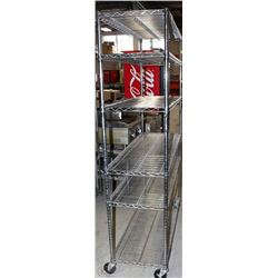 S/S SHELF/ WHEELS /METRO RACK