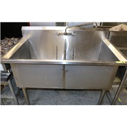 S/S 2 WELL SINK