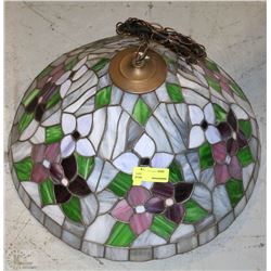 STAIN GLASS HANGING LIGHT