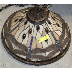 STAIN GLASS HANGING LIGHT