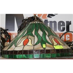 STAIN GLASS HANGING LIGHT