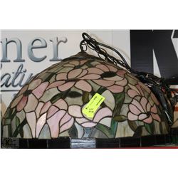 STAIN GLASS HANGING LIGHT