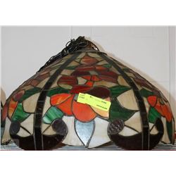STAIN GLASS HANGING LIGHT