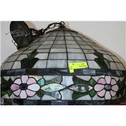 STAIN GLASS HANGING LIGHT