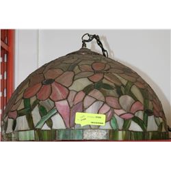 STAIN GLASS HANGING LIGHT