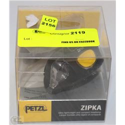 PETZL ULTRA-LIGHT ZIPKA HEAD LAMP