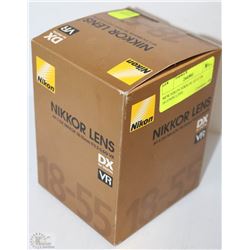 NEW NIKON NIKKOR AF-S VR 18-55MM LENS