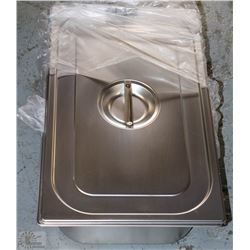 ME-06)S/S INSERT FULL SIZE 6" DEEP WITH LID