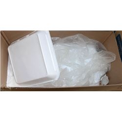 PACTIV SMARTLOCK FOAM HINGED LID CONTAINERS