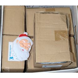 252 SANTA CLAUS FACE BAKERY DECORATIONS