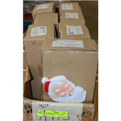 252 SANTA CLAUS FACE BAKERY DECORATIONS