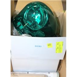 TWO NEW GREEN ROTATING MAGNETIC LIGHTS