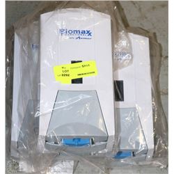 LOT OF 4 BIOMAX INTERNATIONAL SOAP DISPENSER