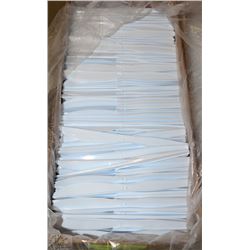 CASE OF DIXIE HEAVY MEDIUM WEIGHT PLASTIC KNIVES