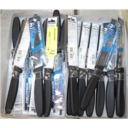 LOT OF DEXTER 3 1/8" TAPERED POINT PARING KNIVES