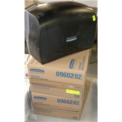 LOT OF 3 KIMBERLY CLARK CORELESS JUMBO ROLL TOILET