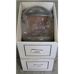 LOT OF 2 FIBRE METAL EYE & FACE PROTECTION MASK