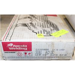 130LB BOX OF 308L WELDING RODS