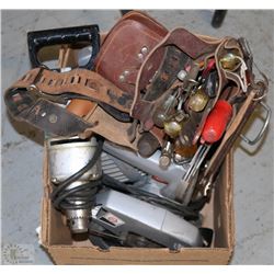 LOT OF 3 BLACK & DECKER POWER TOOLS INCL 2 SAWS &