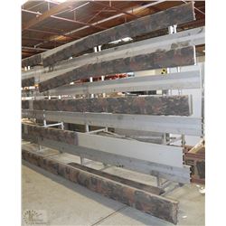 SECTION OF STANDABLE BLEACHERS