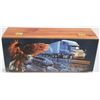 Image 1 : CEDAR STORAGE BOX W TRUCK AND EAGLE PICTURE