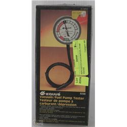 NEW EQUUS VACUUM/FUEL PUMP TESTER