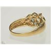 Image 3 : #3-14K GOLD ALEX(0.55CT) & DIA(0.1CT) RING