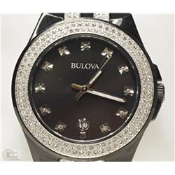 #28-BULOVA CRYSTALS MEN'S WATCH