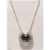 Image 2 : #32-14K GOLD DIAMOND(1.18CT) NECKLACE