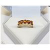 Image 1 : 10K YELLOW GOLD MADEIRA CITRINE RING SIZE 6.5 WITH