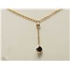 Image 1 : #35-14K GOLD DIAMOND(0.3CT) NECKLACE