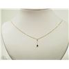Image 2 : #35-14K GOLD DIAMOND(0.3CT) NECKLACE