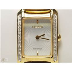#37-CITIZEN ECO-DRIVE DIAMOND LADIES WATCH