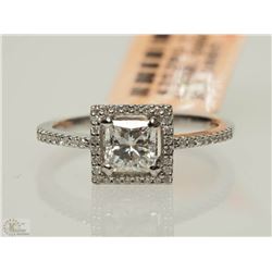 #39-14K GOLD DIAMOND(0.87CT) RING size 6.5