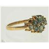 Image 2 : #47-10K GOLD ALEXANDRITE(0.85CT) RING SIZE 6