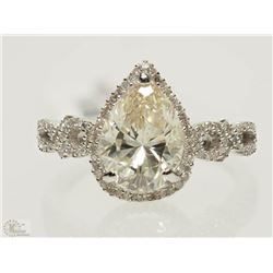 #50-14K GOLD DIAMOND(2.82CT) RING SIZE 6