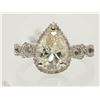 Image 1 : #50-14K GOLD DIAMOND(2.82CT) RING SIZE 6