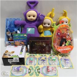 FLAT WITH CABBAGE PATCH KIDS TELETUBBIES AND MORE