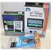 Image 1 : FLAT OF UNIVERSAL 10" TABLET STARTER KIT,