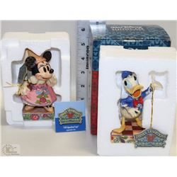 FLAT OF 2 WALT DISNEY ,DONALD DUCK, MINNIE MOUSE